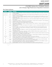 AAT2688IFK-AI-T1 Datasheet Pagina 2