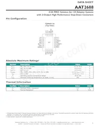 AAT2688IFK-AI-T1 Datasheet Page 3