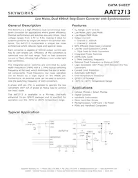 AAT2713IVN-AA-T1 Datasheet Copertura