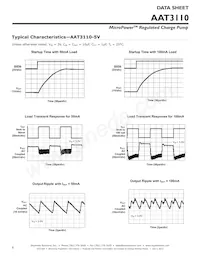 AAT3110IGU-5.0-T1 Datasheet Page 6