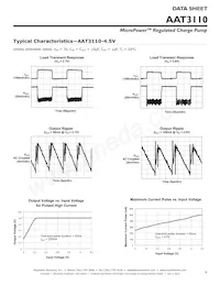 AAT3110IGU-5.0-T1 Datasheet Page 9