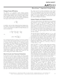 AAT3111IGU-3.3-T1 Datasheet Page 11