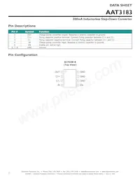 AAT3183IJS-1.5-T1 Datasheet Pagina 2