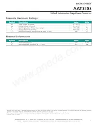 AAT3183IJS-1.5-T1 Datasheet Page 3