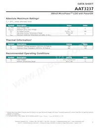 AAT3237IGU-3.3-T1 Datasheet Page 3