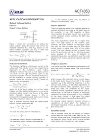 ACT4050YH-T Datasheet Page 6