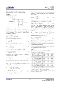 ACT4050YH-T Datasheet Page 7