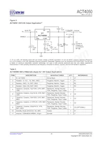 ACT4050YH-T Datasheet Page 8