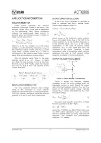 ACT6906UCADJ-T Datasheet Page 5