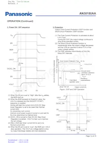 AN30180AAPR Datasheet Page 12