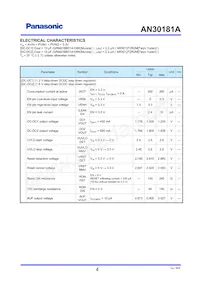 AN30181A-VL Datasheet Page 4