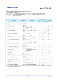 AN30181A-VL Datasheet Page 7