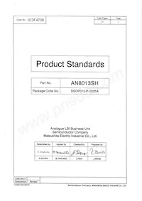 AN8013SH-E1V Datenblatt Cover
