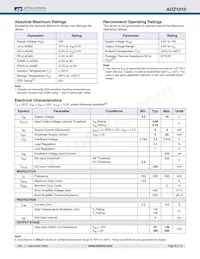 AOZ1010AI_5 Datasheet Page 3