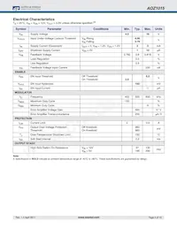 AOZ1015AI Datasheet Page 4