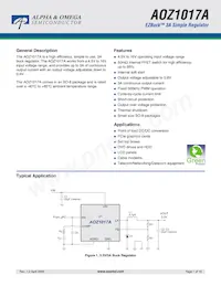 AOZ1017AI Datasheet Copertura