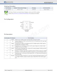 AOZ1022DI-01 Datasheet Page 2