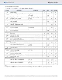AOZ1022DI-01 Datasheet Page 4