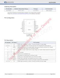 AOZ1025DIL_3 Datasheet Page 2