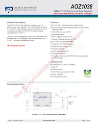 AOZ1038DI Datasheet Copertura