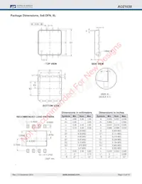 AOZ1038DI Datasheet Page 13