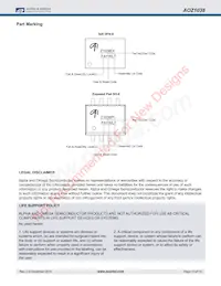 AOZ1038DI Datasheet Page 15