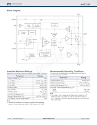 AOZ1212DIL#A Datasheet Page 3