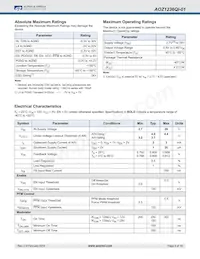 AOZ1236QI-01 Datasheet Page 5