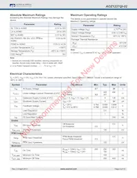 AOZ1237QI-02 Datasheet Page 4