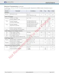 AOZ1237QI-02 Datasheet Page 5