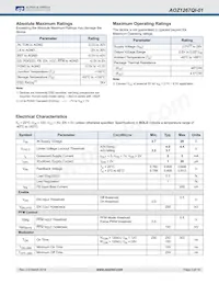 AOZ1267QI-01 Datasheet Page 5