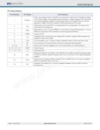 AOZ1267QI-02 Datasheet Page 3