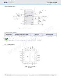 AOZ1268QI-02 Datasheet Page 2