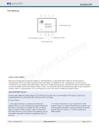 AOZ3013PI Datasheet Page 14