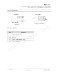 AP1501-K5L-13 Datasheet Page 2