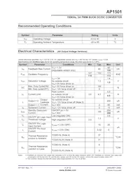 AP1501-K5L-13 Datasheet Page 4