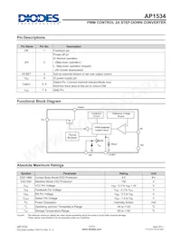 AP1534SG-13 Datasheet Page 2