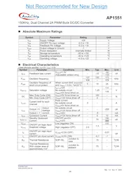 AP1551SL-13 Datasheet Pagina 3