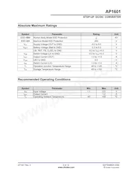 AP1601M8G-13 Datasheet Page 4