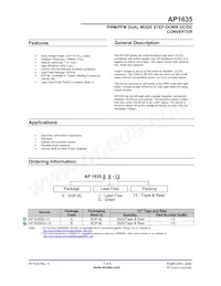 AP1635SL-13 Datasheet Cover