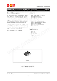 AP3202MTR-G1 Datasheet Copertura