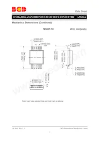AP3406AMM-ADJTRG1 Datasheet Page 11