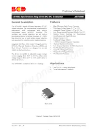 AP3410BKTR-G1 Datasheet Copertura