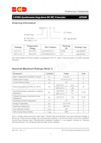 AP3410KTR-G1 Datasheet Page 4