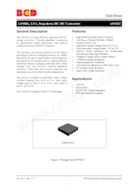AP3432DNTR-G1 Datasheet Cover