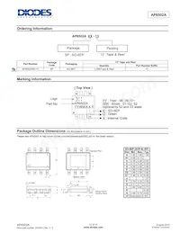 AP6502ASP-13 Datasheet Page 12