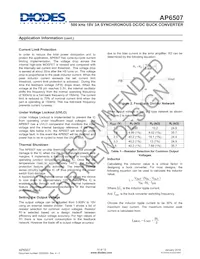 AP6507SP-13 Datasheet Page 10