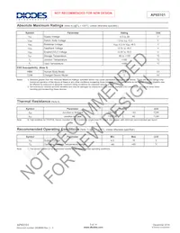 AP65101WU-7 Datasheet Page 3