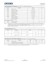 AP65353SP-13 Datasheet Page 4