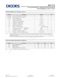 AP7173-SPG-13 Datasheet Pagina 4